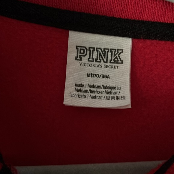 PINK quarter zip pullover - Picture 2 of 3